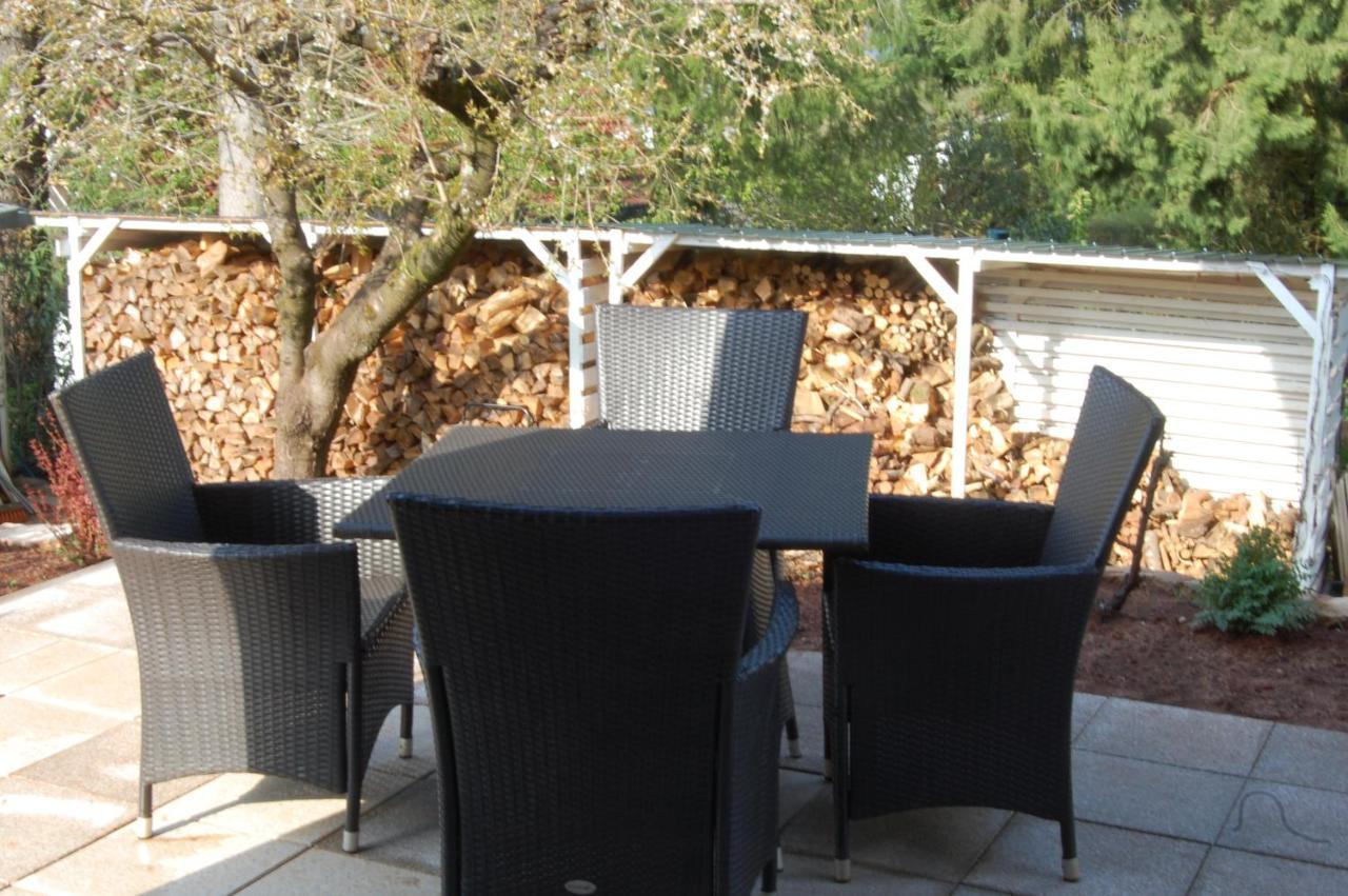 Wohnung Mit Kamin Terrasse Und Grill In Der Naehe Von Nuernberg Burgthann Экстерьер фото
